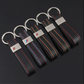 Middle Style Car Keychain | AMG & S Line Red/Yellow Stripe, ///M Metal Key Ring | Premium Auto Keychain (120mm, 18g)