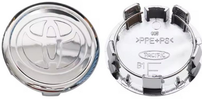 Toyota Wheel Center Caps Set of 4 – 57mm & 62mm OEM Style Replacement Wheel Hub Caps – ABS Rim Center Covers for Toyota Wheels