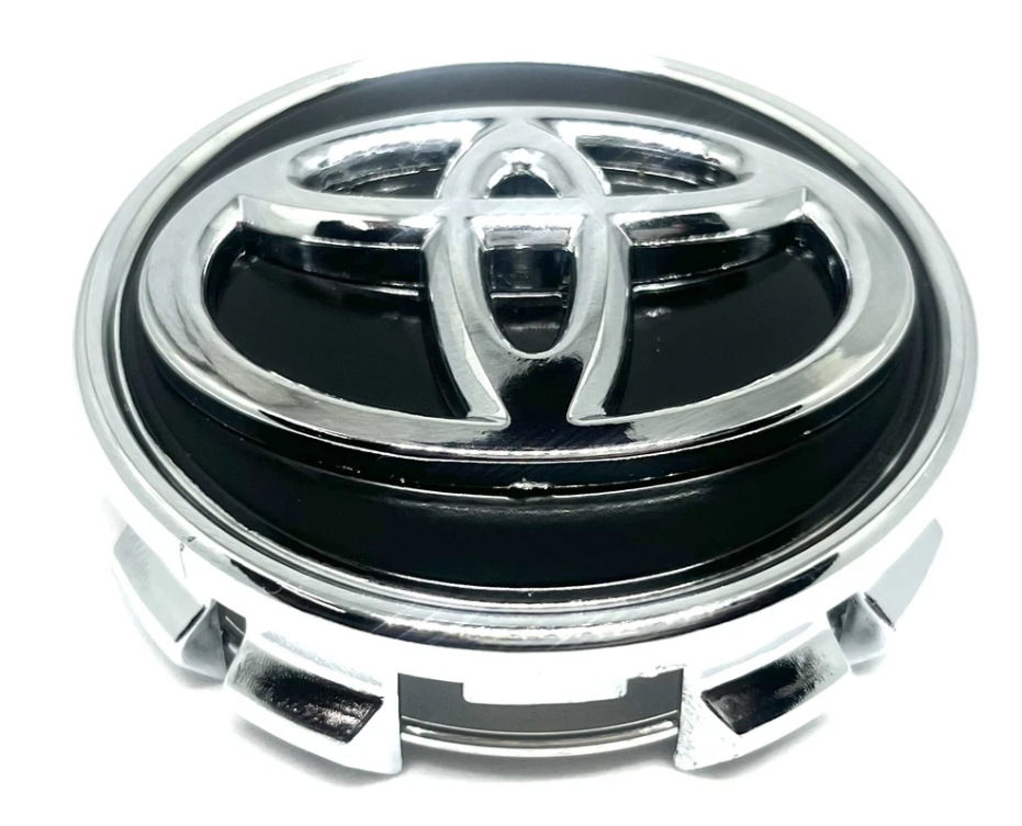 Toyota Wheel Center Caps Set of 4 – 57mm & 62mm OEM Style Replacement Wheel Hub Caps – ABS Rim Center Covers for Toyota Wheels