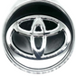 Toyota Wheel Center Caps Set of 4 – 57mm & 62mm OEM Style Replacement Wheel Hub Caps – ABS Rim Center Covers for Toyota Wheels