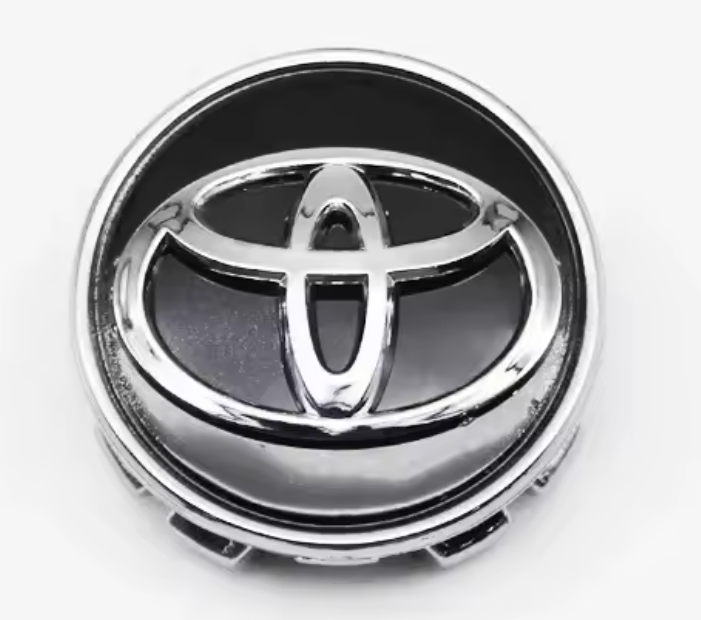 Toyota Wheel Center Caps Set of 4 – 57mm & 62mm OEM Style Replacement Wheel Hub Caps – ABS Rim Center Covers for Toyota Wheels