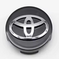 Toyota Wheel Center Caps Set of 4 – 57mm & 62mm OEM Style Replacement Wheel Hub Caps – ABS Rim Center Covers for Toyota Wheels
