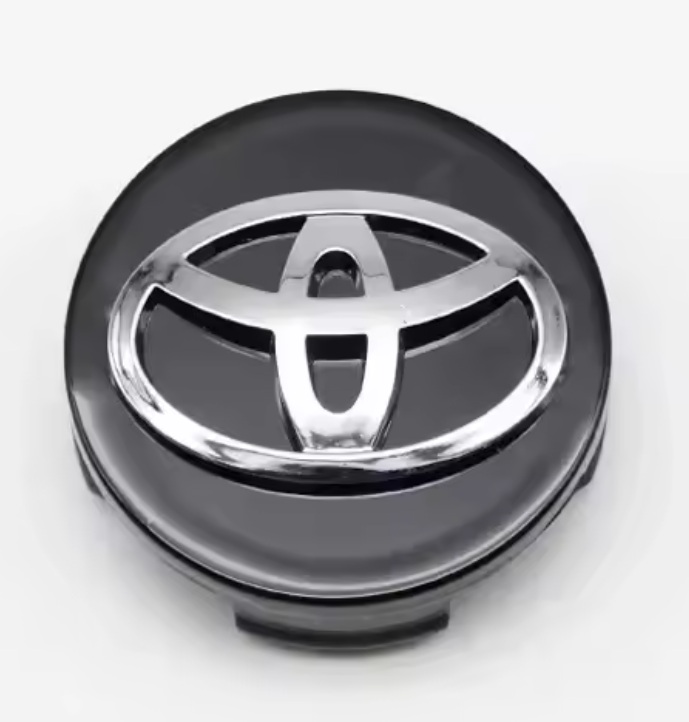 Toyota Wheel Center Caps Set of 4 – 57mm & 62mm OEM Style Replacement Wheel Hub Caps – ABS Rim Center Covers for Toyota Wheels
