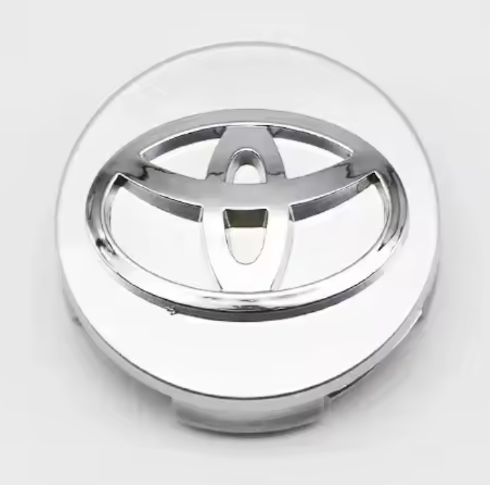 Toyota Wheel Center Caps Set of 4 – 57mm & 62mm OEM Style Replacement Wheel Hub Caps – ABS Rim Center Covers for Toyota Wheels