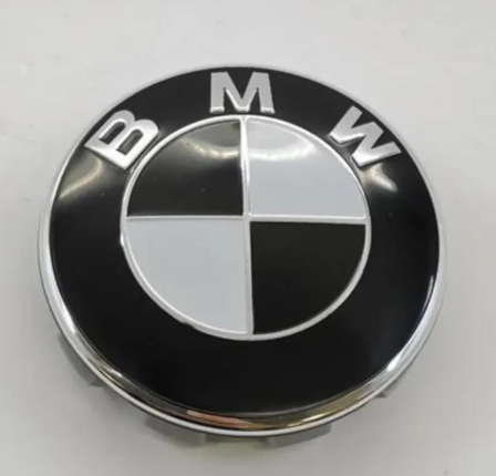 BMW Floating Wheel Center Caps Set – Self-Leveling Logo Hub Caps for BMW Wheels | 56mm & 68mm Floating Rim Center Caps (Set of 4)