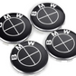BMW Floating Wheel Center Caps Set – Self-Leveling Logo Hub Caps for BMW Wheels | 56mm & 68mm Floating Rim Center Caps (Set of 4)