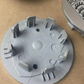 Porsche Wheel Center Caps 76mm – Silver OEM Style Hub Caps Replacement Set of 4 for Porsche Wheels