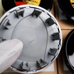 Gloss Black Porsche Wheel Center Caps 76mm – OEM Style ABS Hub Emblems Replacement Set of 4