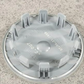 Porsche Wheel Center Caps Set of 4 – 76mm Grey Emblem with Silver Ring OEM Style Replacement Hub Caps
