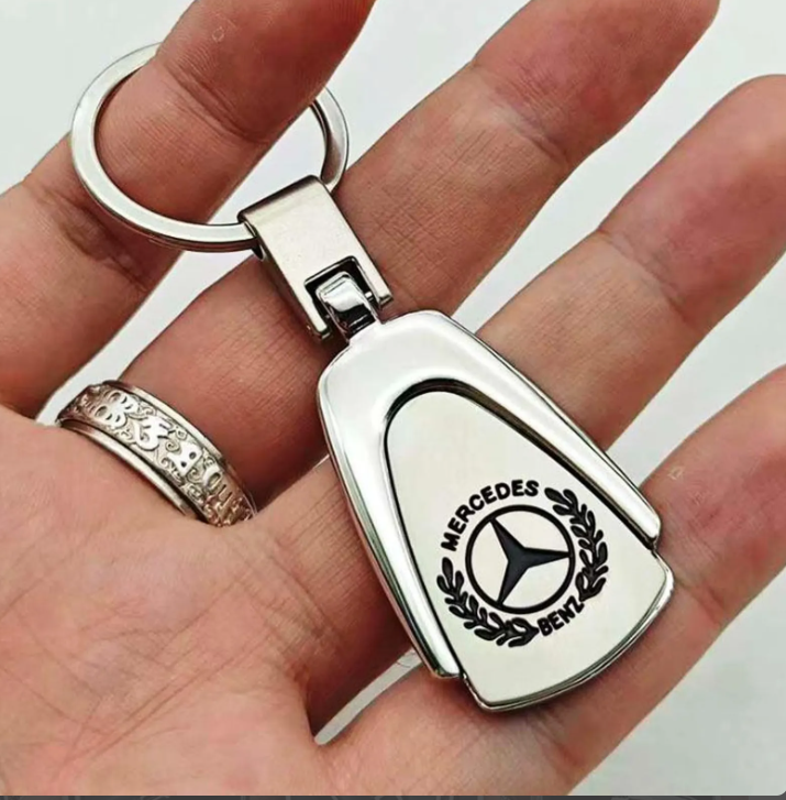 Mercedes-Benz Metal Keychain – AMG & Brabus Car Key Ring | Premium Key Holder Gift for Men & Women