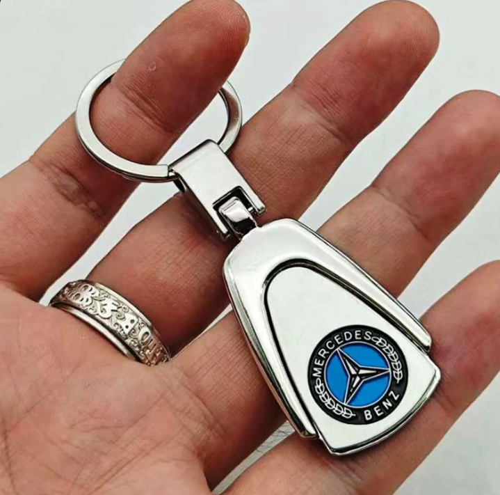 Mercedes-Benz Metal Keychain – AMG & Brabus Car Key Ring | Premium Key Holder Gift for Men & Women