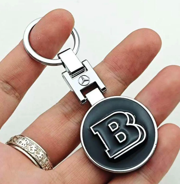 Mercedes-Benz Metal Keychain – AMG & Brabus Car Key Ring | Premium Key Holder Gift for Men & Women
