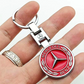 Mercedes-Benz Metal Keychain – AMG & Brabus Car Key Ring | Premium Key Holder Gift for Men & Women