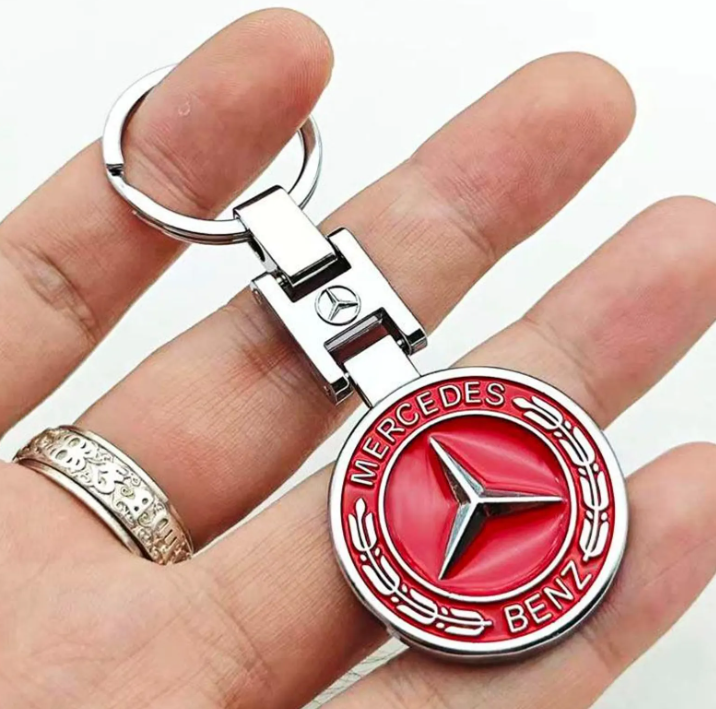Mercedes-Benz Metal Keychain – AMG & Brabus Car Key Ring | Premium Key Holder Gift for Men & Women