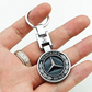 Mercedes-Benz Metal Keychain – AMG & Brabus Car Key Ring | Premium Key Holder Gift for Men & Women