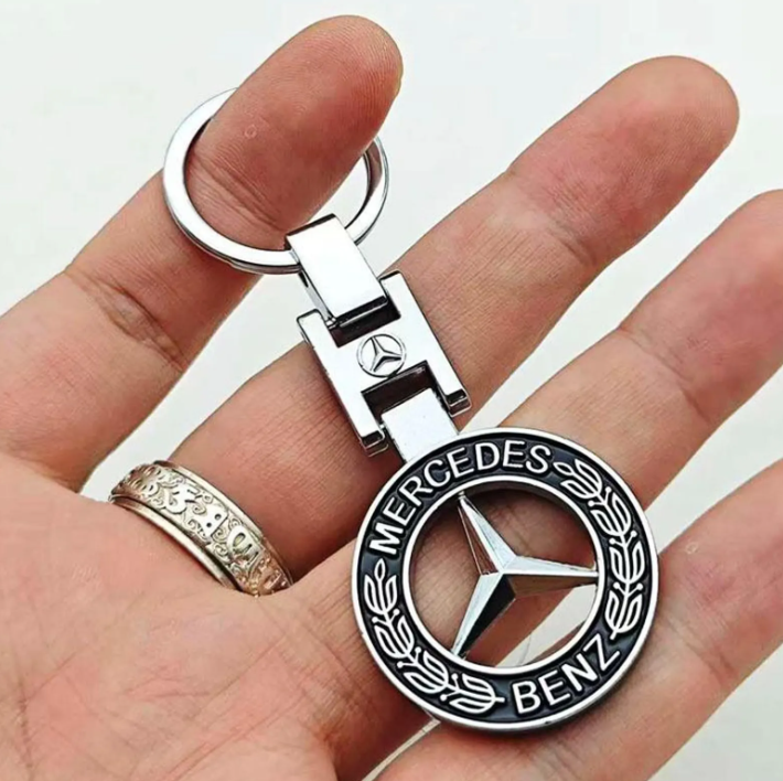 Mercedes-Benz Metal Keychain – AMG & Brabus Car Key Ring | Premium Key Holder Gift for Men & Women