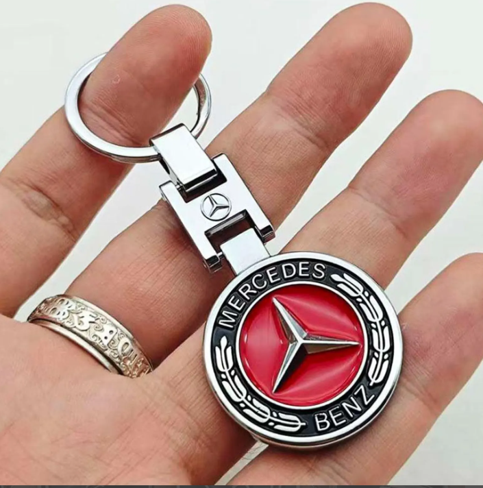 Mercedes-Benz Metal Keychain – AMG & Brabus Car Key Ring | Premium Key Holder Gift for Men & Women