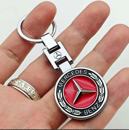 Mercedes-Benz Metal Keychain – AMG & Brabus Car Key Ring | Premium Key Holder Gift for Men & Women