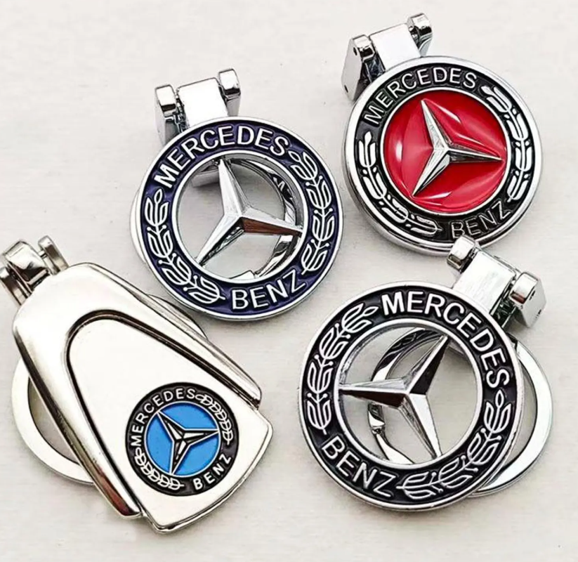 Mercedes-Benz Metal Keychain – AMG & Brabus Car Key Ring | Premium Key Holder Gift for Men & Women