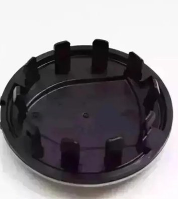 Porsche Wheel Center Caps 76mm – Black & Silver Chrome OEM Style Hub Caps Replacement Set of 4