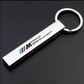 S Line / M / AMG Metal Strip Keychain – Premium Car Keyring for Audi S Line, BMW M & Mercedes AMG | 92mm