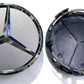 Mercedes-Benz Wheel Center Caps Pack of 4 – 60mm, 75mm, 144mm, 146mm, 154mm & 163mm OEM Style Replacement Hub Caps for Mercedes Wheels