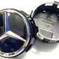 Mercedes-Benz Wheel Center Caps Pack of 4 – 60mm, 75mm, 144mm, 146mm, 154mm & 163mm OEM Style Replacement Hub Caps for Mercedes Wheels