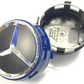 Mercedes-Benz Wheel Center Caps Pack of 4 – 60mm, 75mm, 144mm, 146mm, 154mm & 163mm OEM Style Replacement Hub Caps for Mercedes Wheels