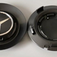 Mercedes-Benz Wheel Center Caps Pack of 4 – 60mm, 75mm, 144mm, 146mm, 154mm & 163mm OEM Style Replacement Hub Caps for Mercedes Wheels