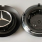 Mercedes-Benz Wheel Center Caps Pack of 4 – 60mm, 75mm, 144mm, 146mm, 154mm & 163mm OEM Style Replacement Hub Caps for Mercedes Wheels