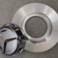 Mercedes-Benz Wheel Center Caps Pack of 4 – 60mm, 75mm, 144mm, 146mm, 154mm & 163mm OEM Style Replacement Hub Caps for Mercedes Wheels