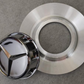 Mercedes-Benz Wheel Center Caps Pack of 4 – 60mm, 75mm, 144mm, 146mm, 154mm & 163mm OEM Style Replacement Hub Caps for Mercedes Wheels