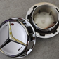 Mercedes-Benz Wheel Center Caps Pack of 4 – 60mm, 75mm, 144mm, 146mm, 154mm & 163mm OEM Style Replacement Hub Caps for Mercedes Wheels