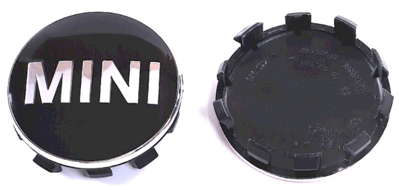 Mini Wheel Center Caps Pack of 4 – 54mm & 56mm OEM Style Replacement Hub Caps for Mini Cooper Wheels – Premium ABS Rim Center Caps