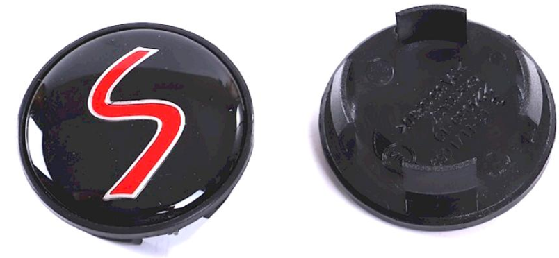 Mini Wheel Center Caps Pack of 4 – 54mm & 56mm OEM Style Replacement Hub Caps for Mini Cooper Wheels – Premium ABS Rim Center Caps