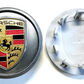 Porsche Wheel Center Caps Set of 4 – 76mm & 65mm OEM Style Replacement Hub Caps for Porsche Alloy Wheels – Premium ABS Rim Center Covers