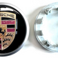 Porsche Wheel Center Caps Set of 4 – 76mm & 65mm OEM Style Replacement Hub Caps for Porsche Alloy Wheels – Premium ABS Rim Center Covers
