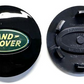 Land Rover Wheel Center Caps Set of 4 – 62mm OEM Style Replacement Hub Caps for Land Rover & Range Rover Alloy Wheels – Premium ABS Rim Covers