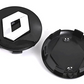 Renault Wheel Center Caps Set of 4 – 57mm & 60mm OEM Style Replacement Hub Caps for Renault Alloy Wheels – Premium ABS Rim Center Covers