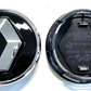 Renault Wheel Center Caps Set of 4 – 57mm & 60mm OEM Style Replacement Hub Caps for Renault Alloy Wheels – Premium ABS Rim Center Covers