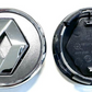 Renault Wheel Center Caps Set of 4 – 57mm & 60mm OEM Style Replacement Hub Caps for Renault Alloy Wheels – Premium ABS Rim Center Covers