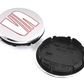 SEAT Wheel Center Caps Set of 4 – 55mm & 63mm OEM Style Replacement Hub Caps for SEAT Alloy Wheels – Premium ABS Rim Center Covers