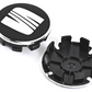 SEAT Wheel Center Caps Set of 4 – 55mm & 63mm OEM Style Replacement Hub Caps for SEAT Alloy Wheels – Premium ABS Rim Center Covers