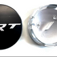 Dodge SRT Wheel Center Caps Set of 4 – 63mm OEM Style Replacement Hub Caps for Dodge SRT Alloy Wheels – Premium ABS Snap-On Rim Center Covers