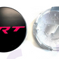Dodge SRT Wheel Center Caps Set of 4 – 63mm OEM Style Replacement Hub Caps for Dodge SRT Alloy Wheels – Premium ABS Snap-On Rim Center Covers