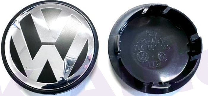 Volkswagen Wheel Center Caps Set of 4 – 56mm 60mm 62mm 65mm 70mm 75mm Replacement Hub Caps for VW Golf, Passat, Jetta, Tiguan, Polo & More