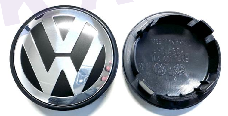 Volkswagen Wheel Center Caps Set of 4 – 56mm 60mm 62mm 65mm 70mm 75mm Replacement Hub Caps for VW Golf, Passat, Jetta, Tiguan, Polo & More