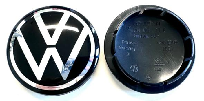 Volkswagen Wheel Center Caps Set of 4 – 56mm 60mm 62mm 65mm 70mm 75mm Replacement Hub Caps for VW Golf, Passat, Jetta, Tiguan, Polo & More