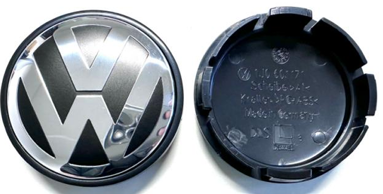 Volkswagen Wheel Center Caps Set of 4 – 56mm 60mm 62mm 65mm 70mm 75mm Replacement Hub Caps for VW Golf, Passat, Jetta, Tiguan, Polo & More