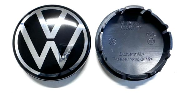 Volkswagen Wheel Center Caps Set of 4 – 56mm 60mm 62mm 65mm 70mm 75mm Replacement Hub Caps for VW Golf, Passat, Jetta, Tiguan, Polo & More